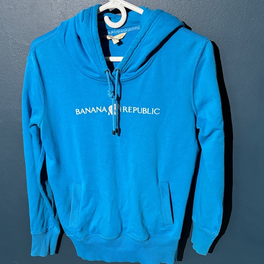 Banana Republic Vibrant Blue Hoodie